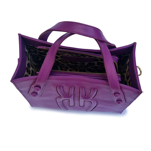 Mimi Midi Tote in Delicious Grape