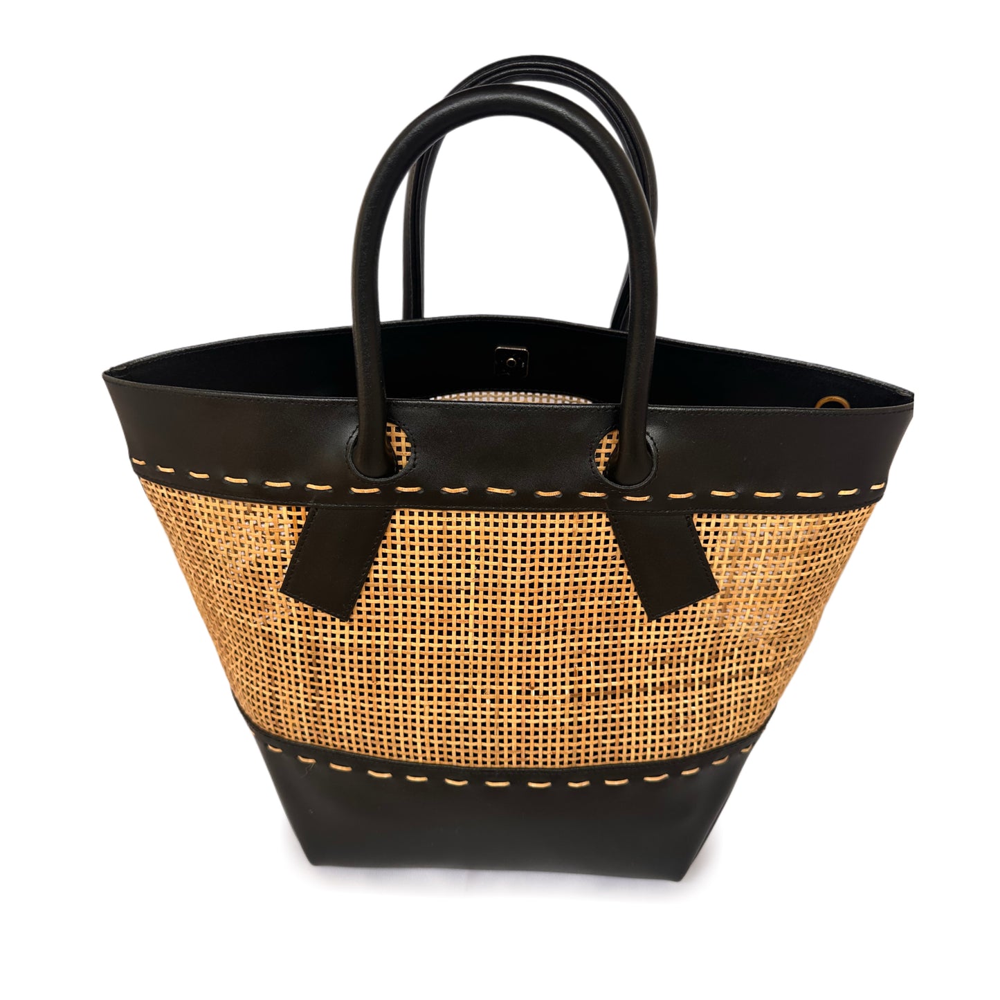 Lombok Cane Woven Tote Bag