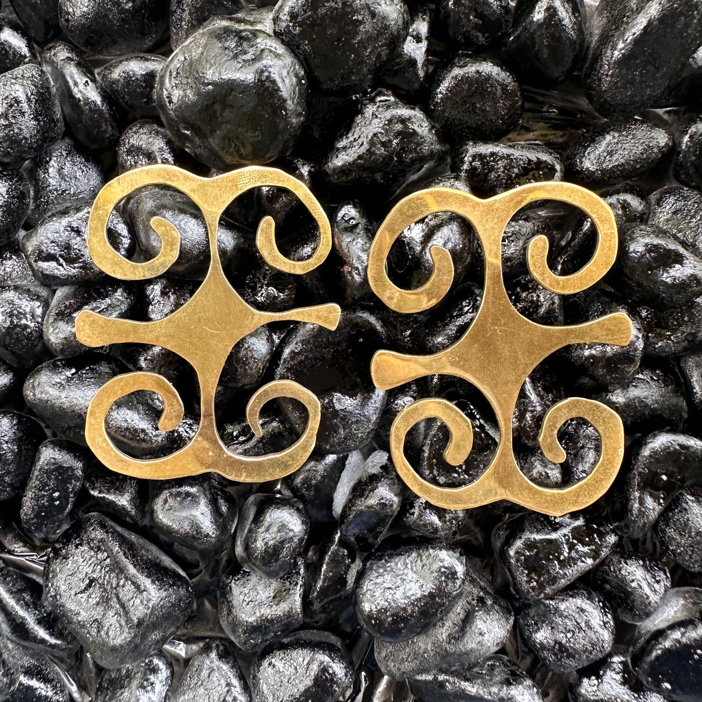 Dwennimmen Symbol Earrings