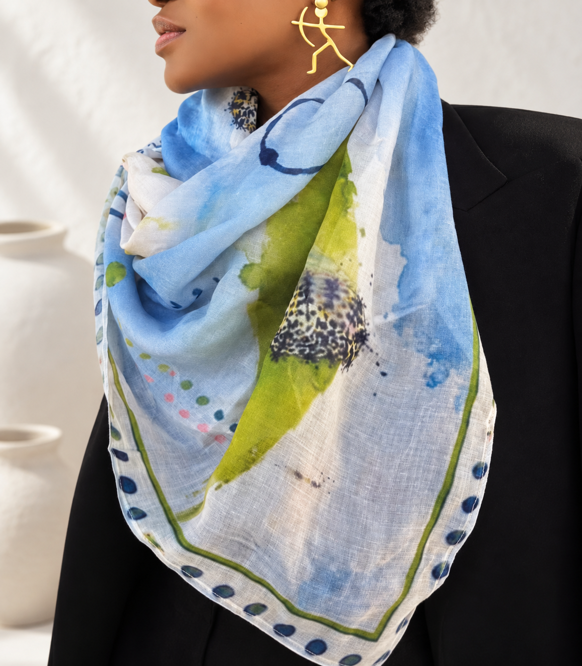 Mophane Worm Scarf