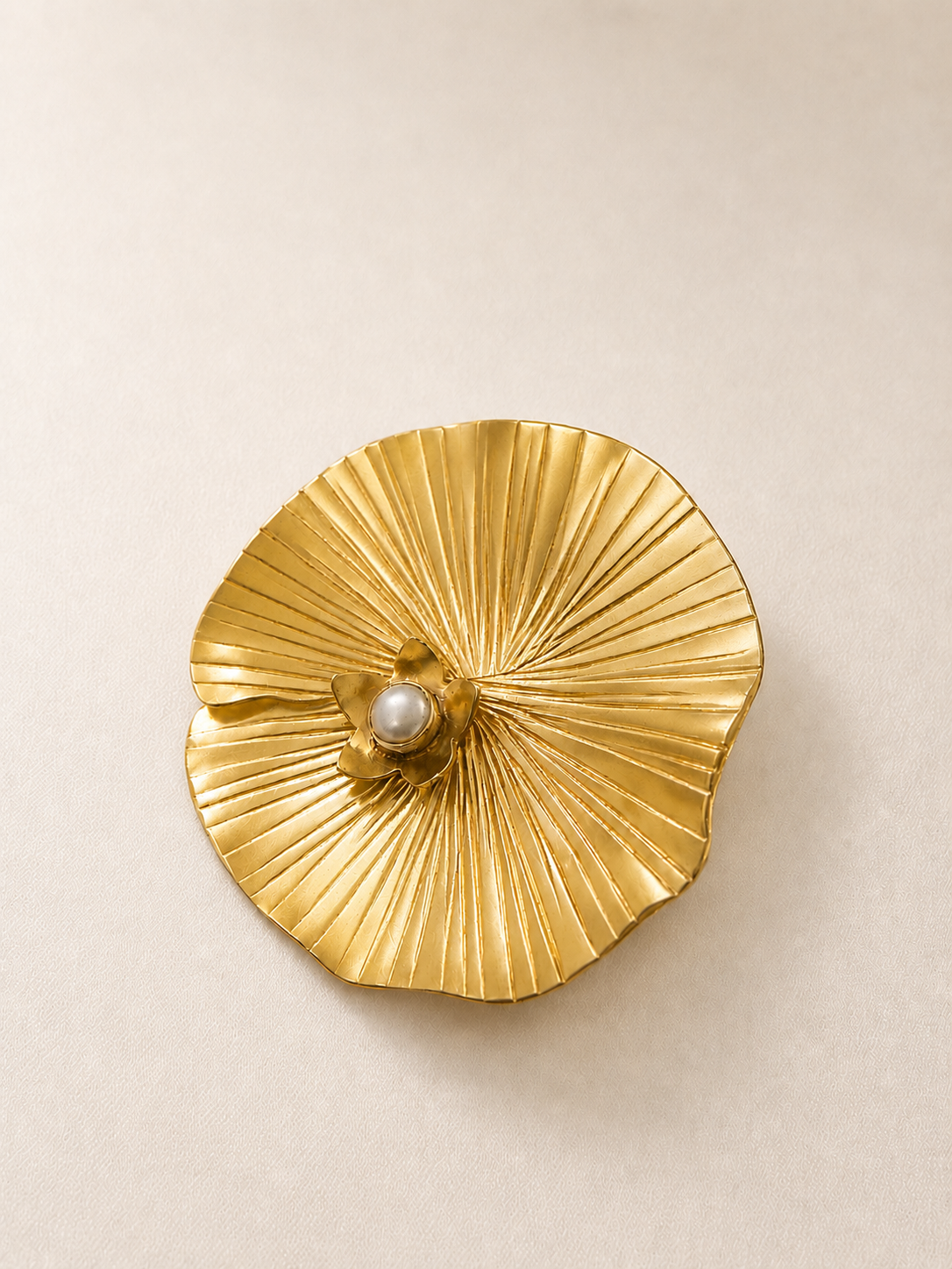 Caitlin Pearl Lotus Ring