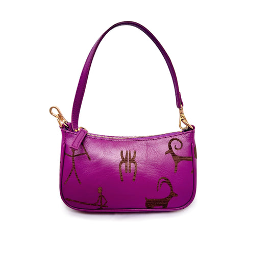 Tsodilo Mini Pouch in Grape
