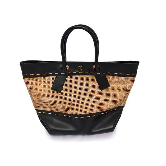 Lombok Cane Woven Tote Bag