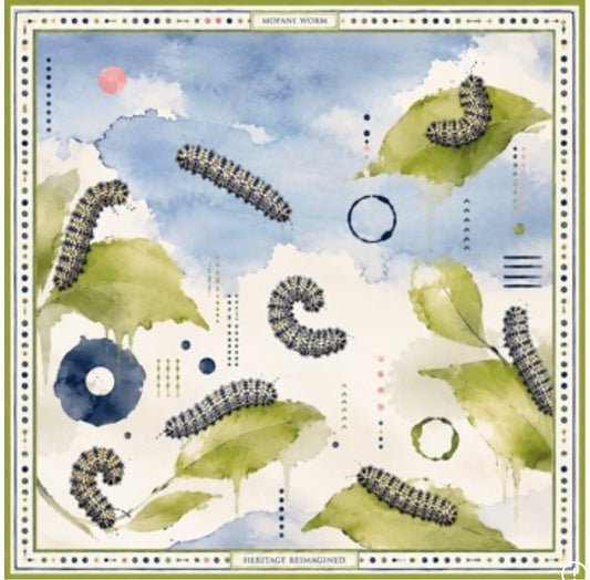 Mophane Worm Scarf