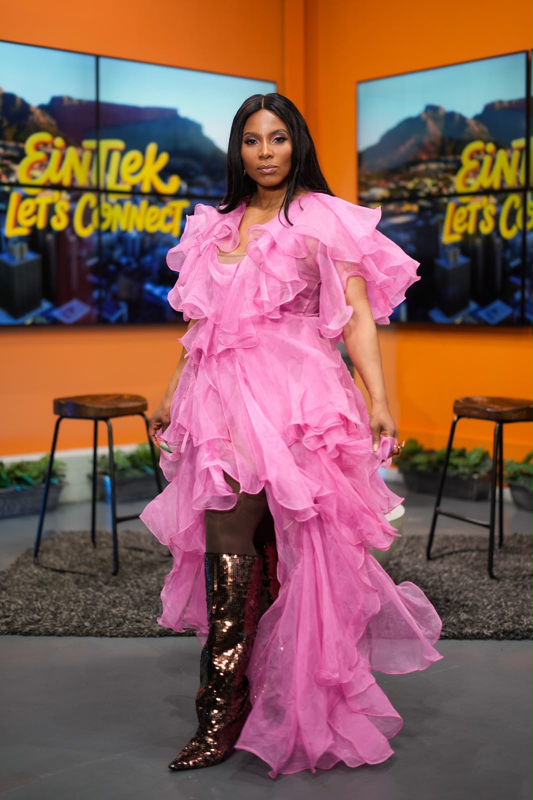 The Sua Ruffle Dress